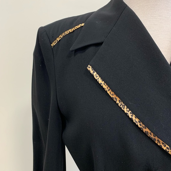 Escada Leopard Trench Dress - Picture 7 of 12